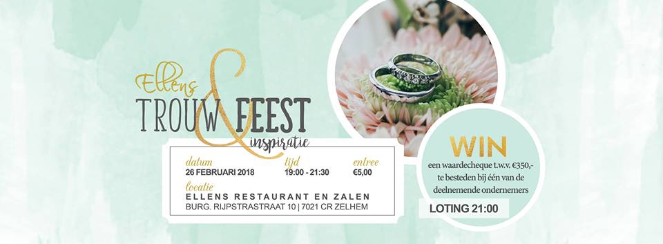 Kopmels juwelier aanwezig op Ellens trouw & feest inspiratie