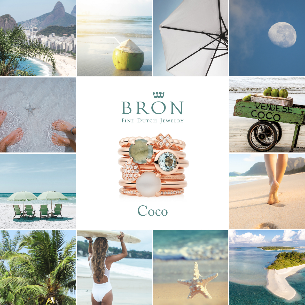 Juwelier Kopmels presenteert Bron jewelry Spring/summer 2020 collectie