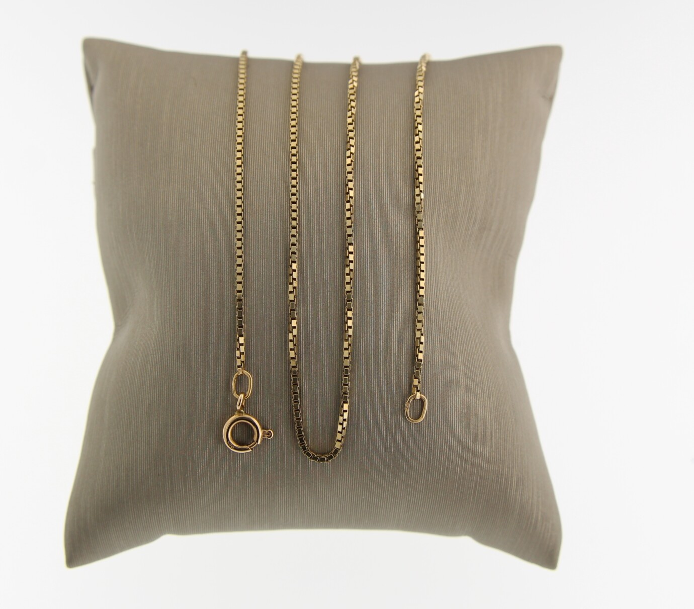 14 k geel gouden Venetiaans collier, 50 cm