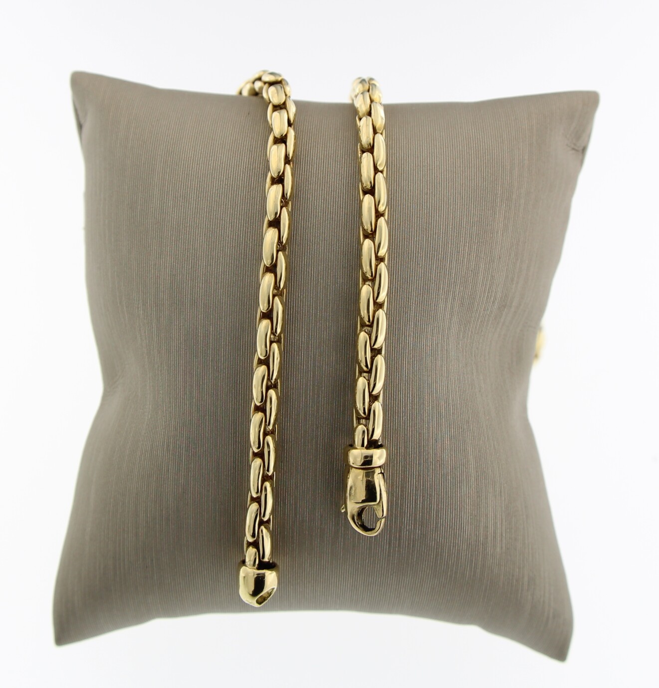 14 k gouden collier 42 cm