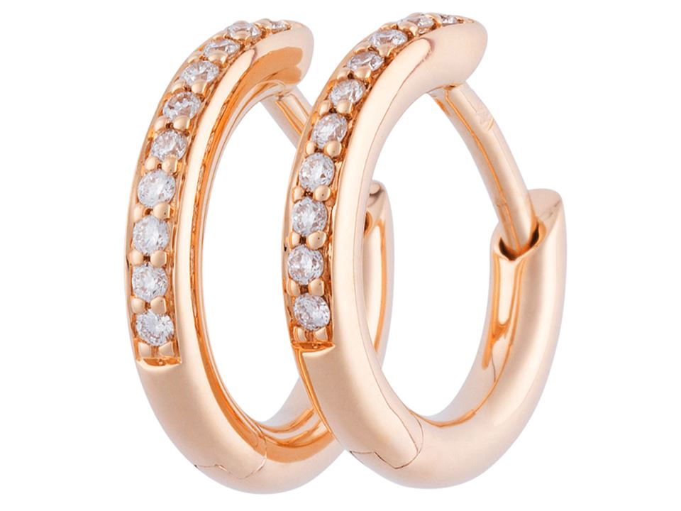 Bron Jewelry lux oorsieraden met wit diamant OR477913BR