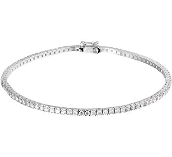witgouden tennisarmband met 2.05ct