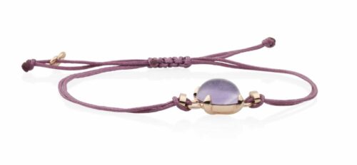 Bron Catch armband met cabochon geslepen amethist 8AR3968AMC