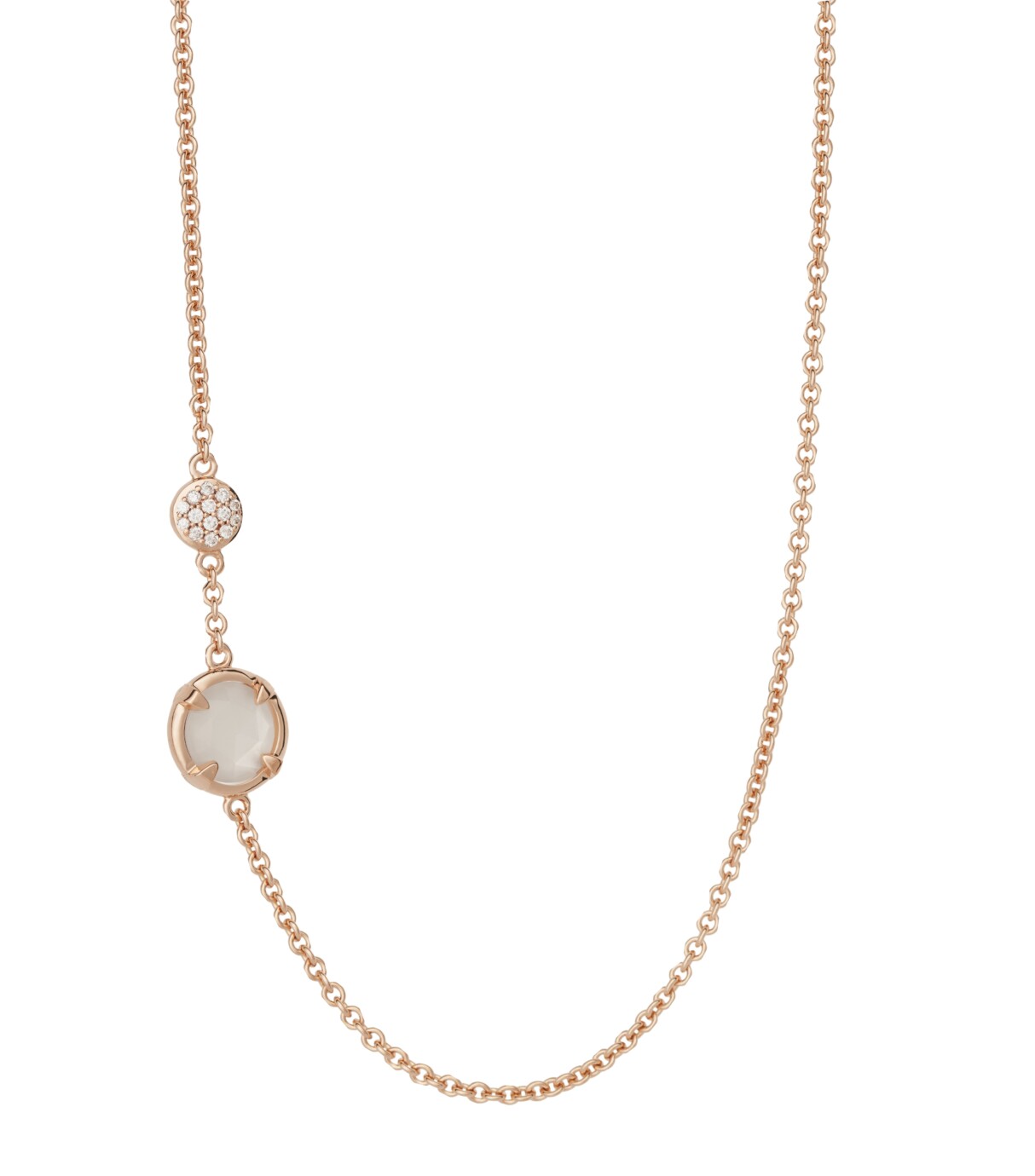 18 karaat Bron jewelry Mira Mira collier 8CR4432MWBBRCBR