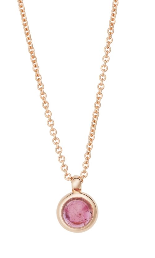 Bron jewelry collier met Sushi hanger met tourmalijn 8HR3427RTC