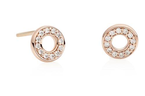 Bron Jewelry Joy oorknoppen met diamant 8OR4880BR