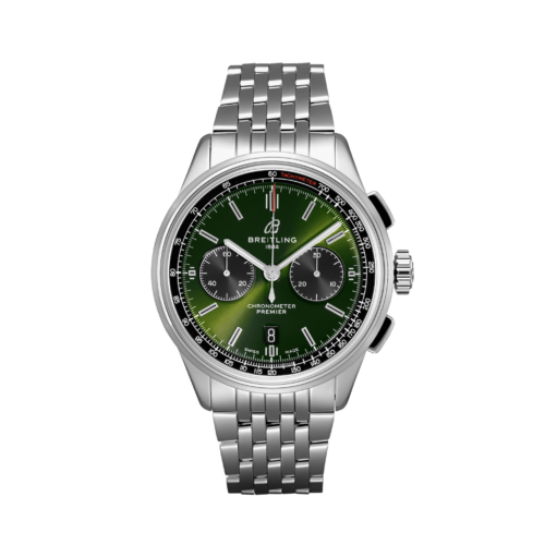 AB0118A11L1A1 Breitling Premier B01 Chronograph 42 Bentley British Racing Green