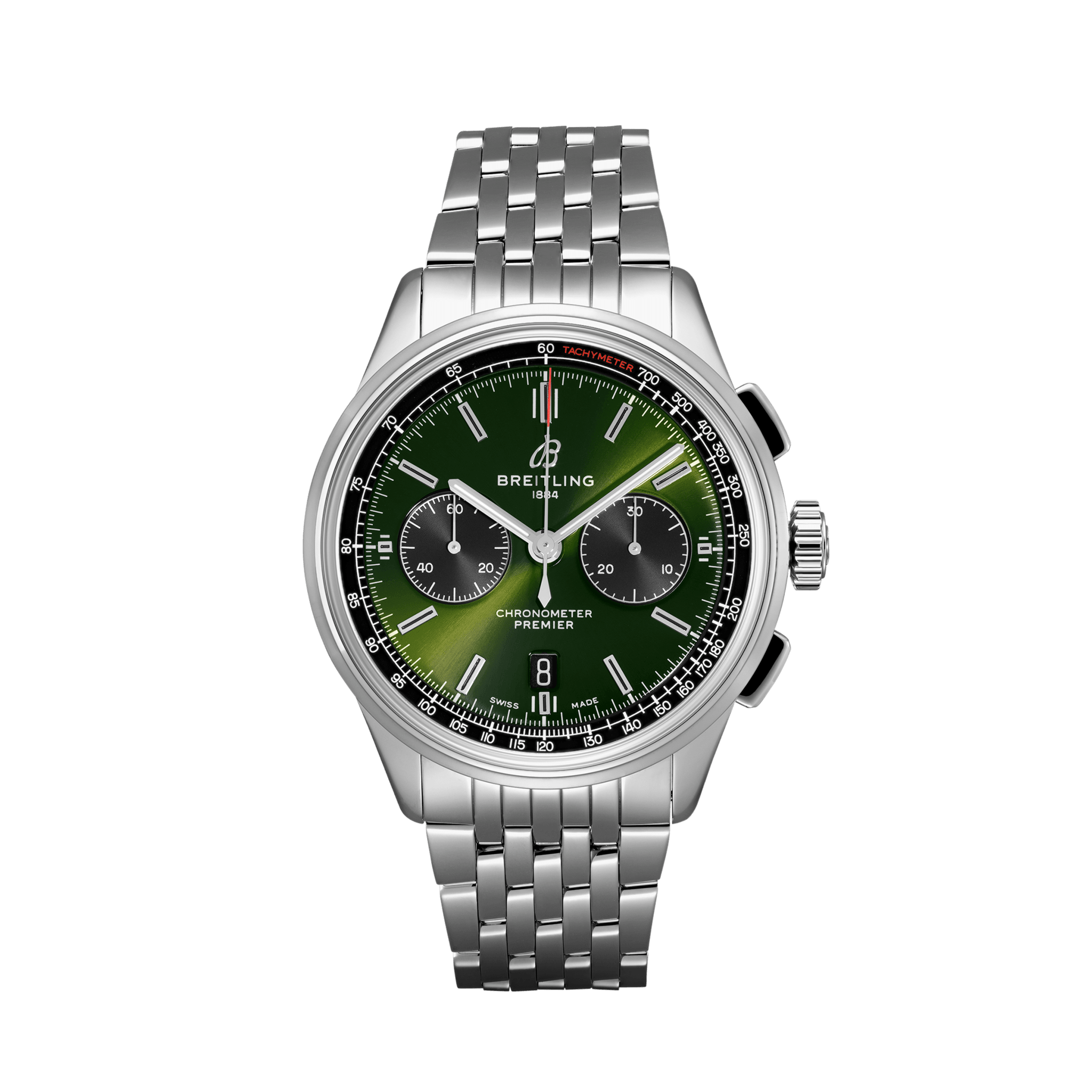 AB0118A11L1A1 Breitling Premier B01 Chronograph 42 Bentley British Racing Green