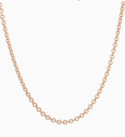 Bron Lux collier van 18 karaats rosegoud 7CRRA5045