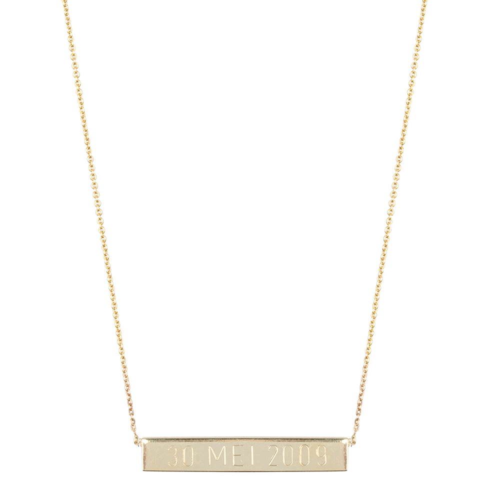 Just Franky Bar collier