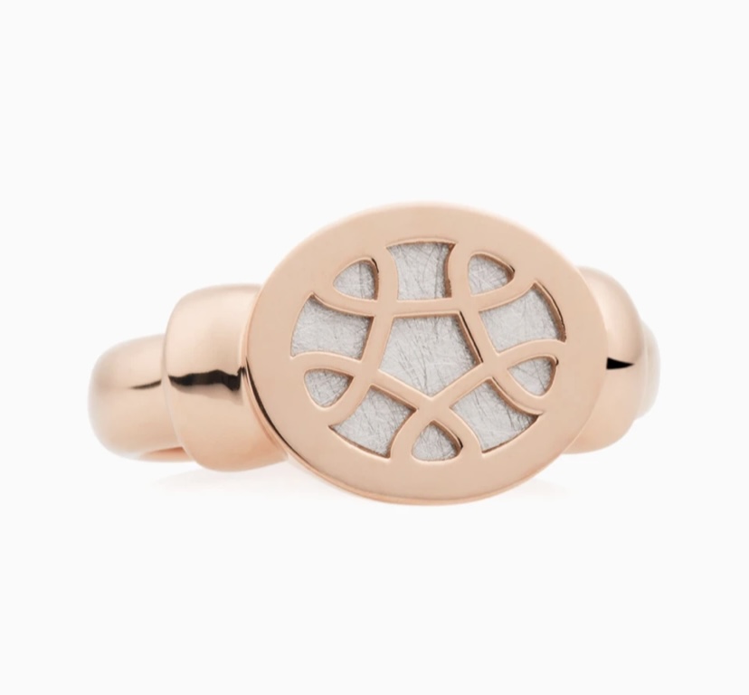 Bron Toujours ajour ring met witgouden inzet 8RR4843WG