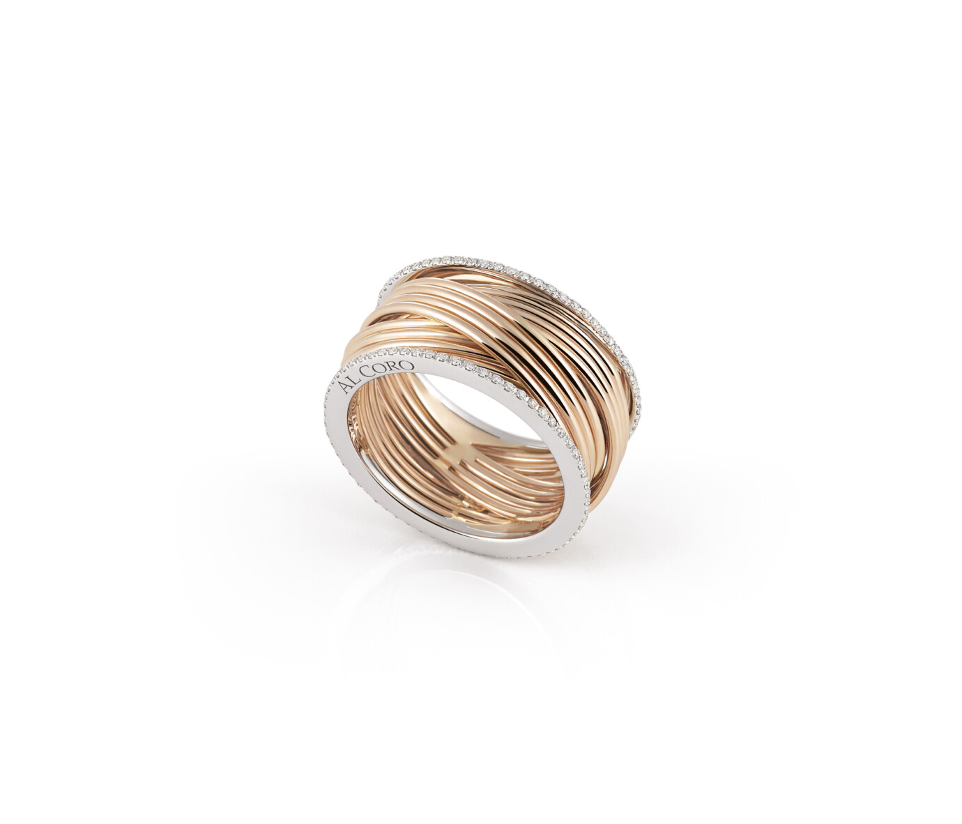 Al Coro Serenata rosegouden ring NR230WR