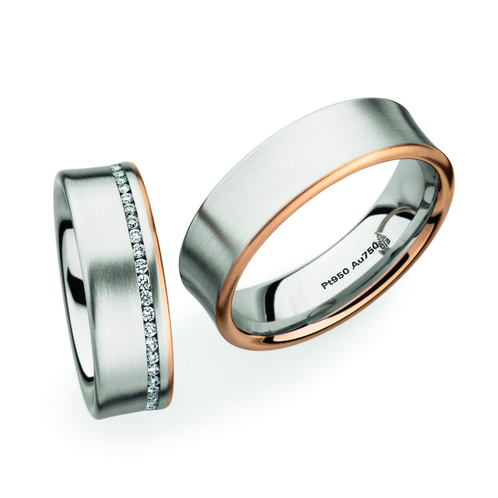 Gouden trouwringen van Christian Bauer