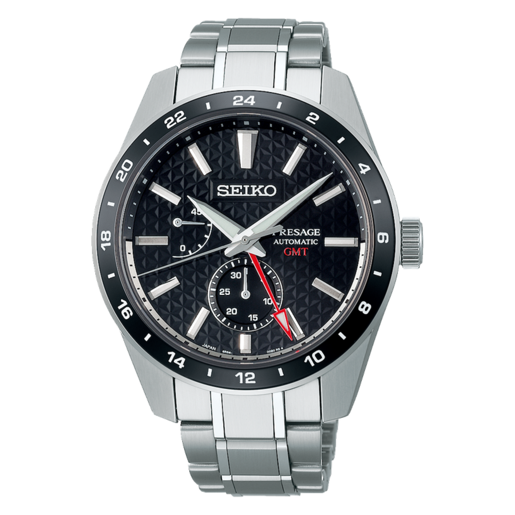 Seiko Presage Sharp Edged GMT SPB221J1