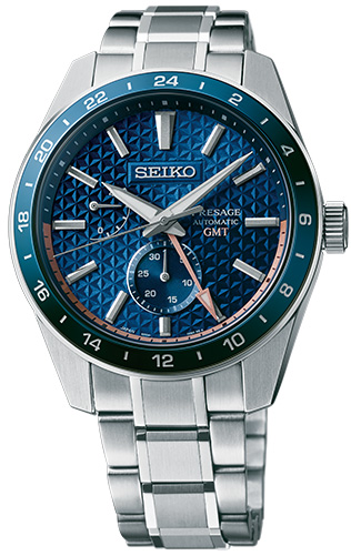Seiko Presage Sharp Edged GMT SPB217J1