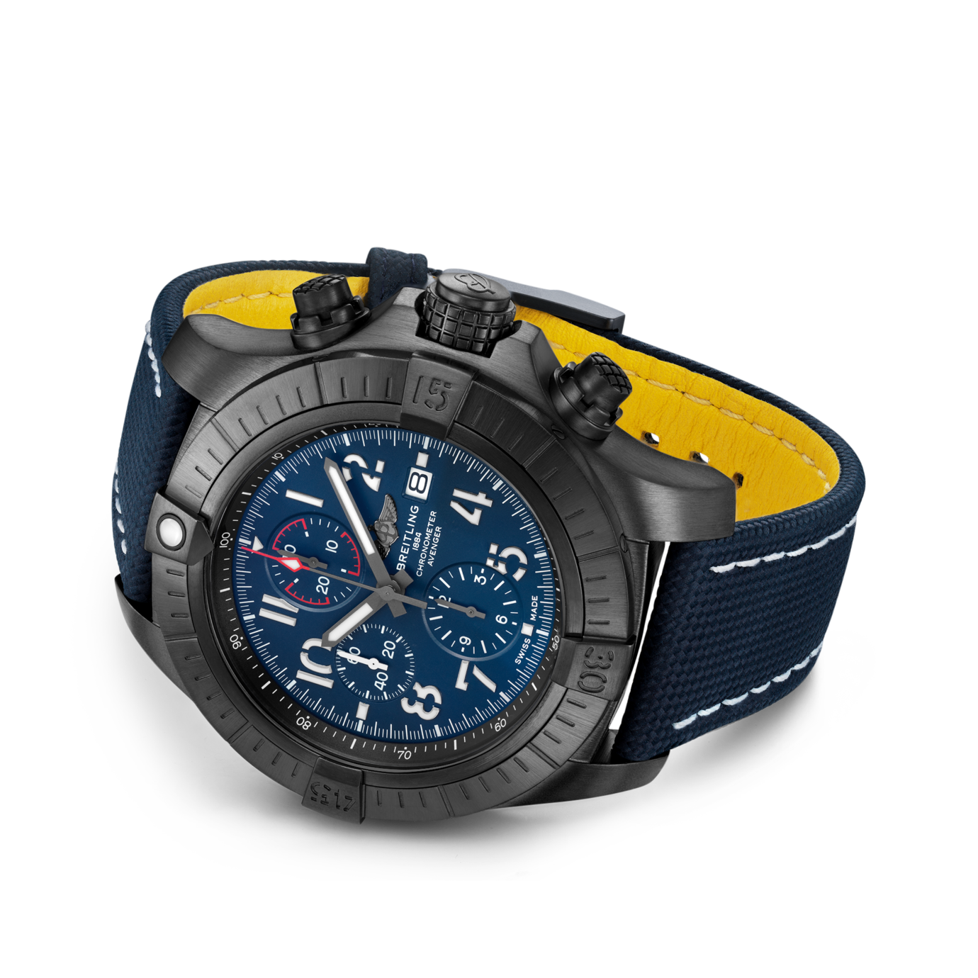 Breitling Super Avenger Chronograph 48 Night Mission V13375101C1X2 - Afbeelding 3