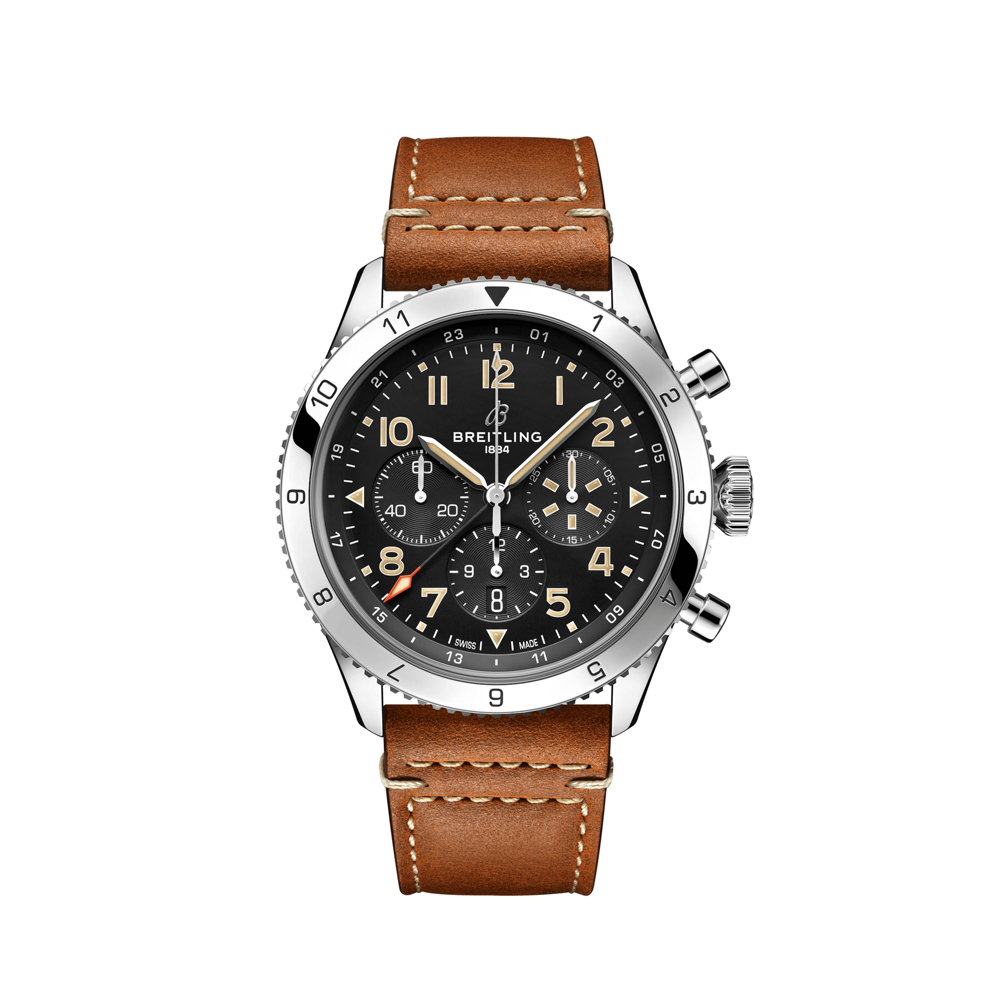 AB04453A1B1X1 Breitling BREITLING Super AVI B04 Chronograph GMT 46 P-51 Mustang
