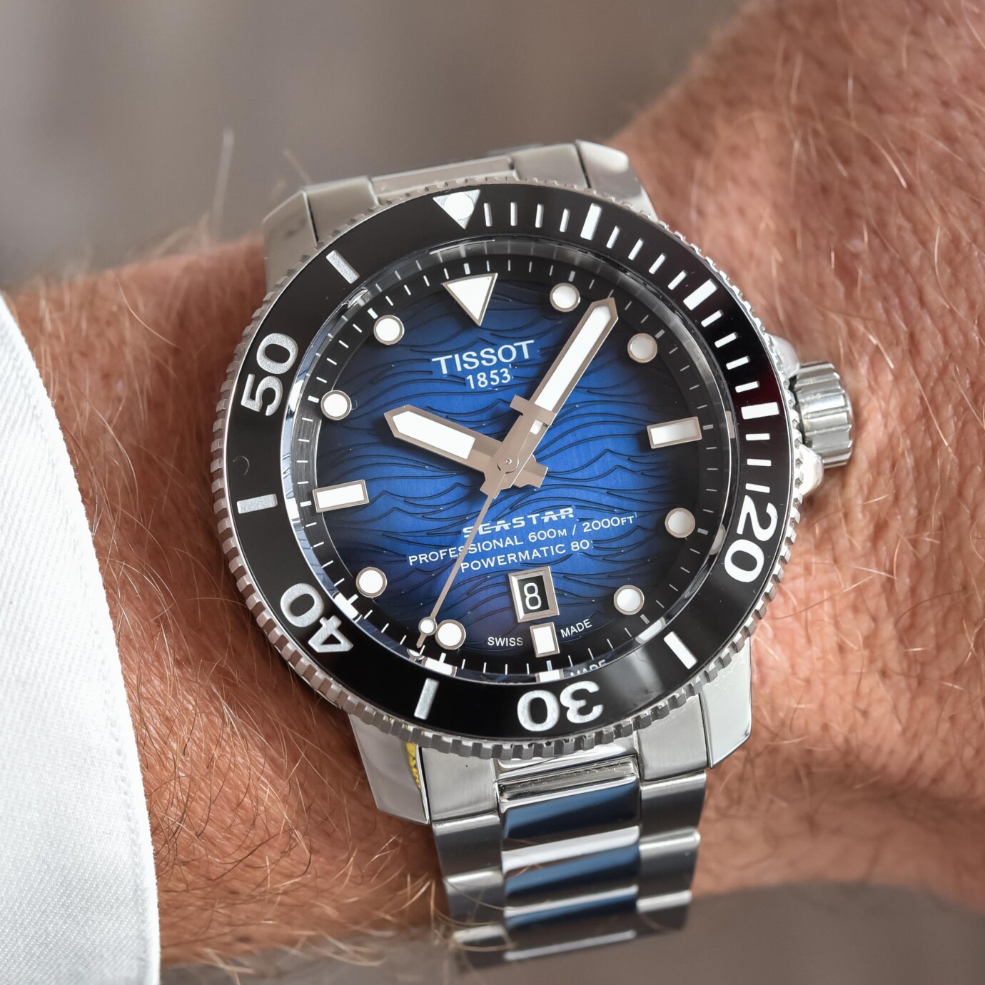 T120.607.11.041.01 Tissot Seastar 2000 Powermatic 80