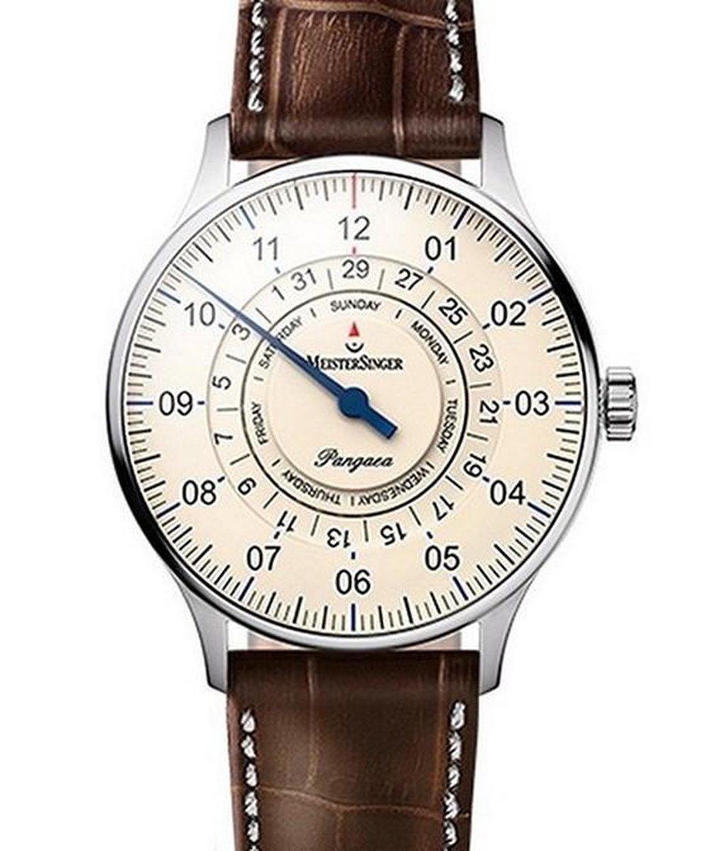 Meistersinger Pangaea Day Date PDD903